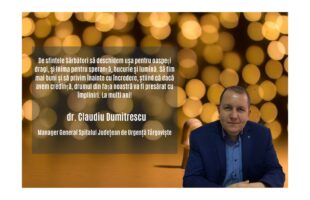 Dr. Claudiu Dumitrescu vă urează : La mulți ani și sărbători fericite!