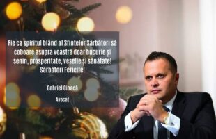 AV Gabriel Cioaca vă urează : La mulți ani și sărbători fericite!