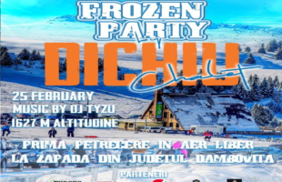Frozen Party Dichiu! Prima petrecere în aer liber, la zăpadă, din Dâmbovița!
