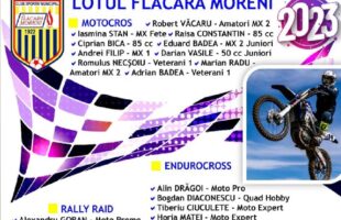 Secția de Motociclism CSM Flacăra Flacăra Moreni! Află lotul pentru 2023!