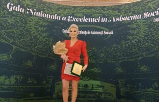 Târgovișteanca Marina Corina Mocănescu! Premiul Asistentului Social în Servicii de Sănătate!