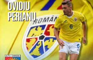 Superligă – Chindia Târgoviște! Ovidiu Perianu, convocat la naționala U20 a României!