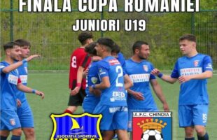 Chindia Târgoviște joacă Finala Cupei României U19, cu Kinder Constanța!
