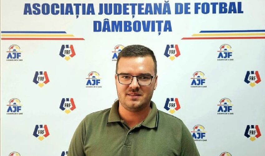 AJF Dâmbovița! Alexandru Caramalău, noul secretar al Comisiei de Competiții și Omologări Baze Sportive!