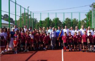 Corneliu Ștefan! Teren de tenis inaugurat la Bucșani!