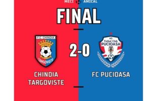 Chindia Târgoviște! 2-0 cu ASFC Pucioasa, în meci de verificare!