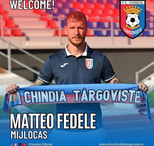 AFC Chindia TÃ¢rgoviÈ™te! Welcome, Matteo Fedele!