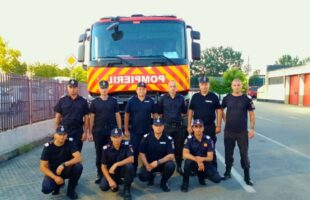 Prefectura Dâmbovița! 10 pompieri, în misiune de salvare în Grecia!
