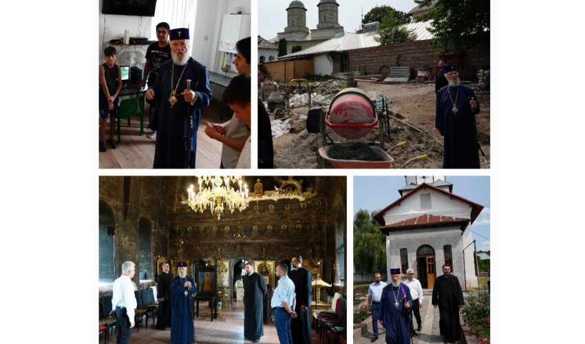 Mitropolitul Nifon a efectuat o vizită pastorală la obiective religioase din Municipiul Târgoviște!