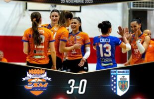 Volei Feminin – Divizia A1! CSM Târgoviște – CSM București 3-0!