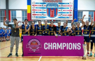 România U15 a câștigat European Basketball Balkanic Games 2023, la Târgoviște!