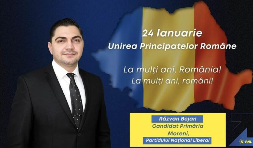 Răzvan Bejan, Președinte PNL Moreni! La Mulți Ani, români de pretutindeni!