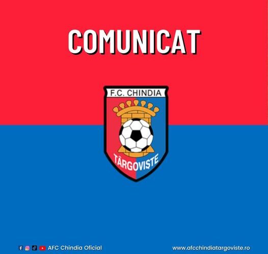 AFC Chindia Târgoviște – Comunicat! Dezaprobăm Orice Asociere cu Activități Politice!